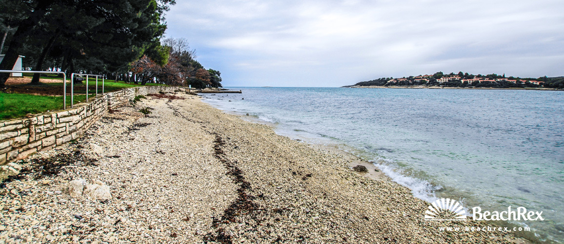 Croazia - Istra -  Vrsar - Spiaggia Koversada