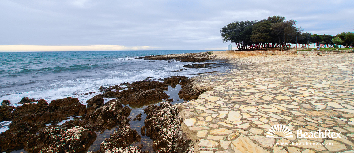 Croazia - Istra -  Vrsar - Spiaggia Koversada