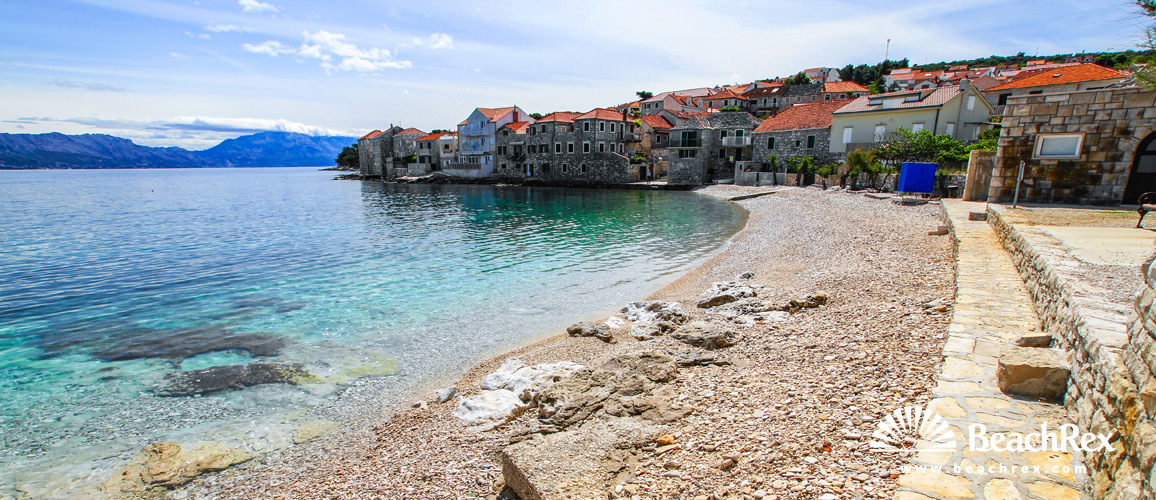 Croatia - Dalmatia  Split - Island Brač -  Postira - Beach Balatura