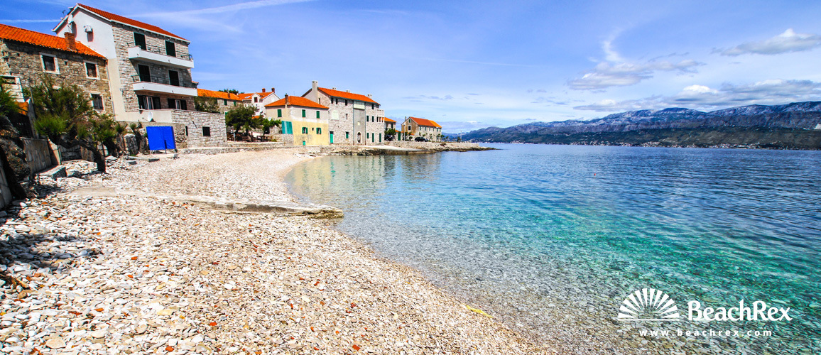 Croatia - Dalmatia  Split - Island Brač -  Postira - Beach Balatura