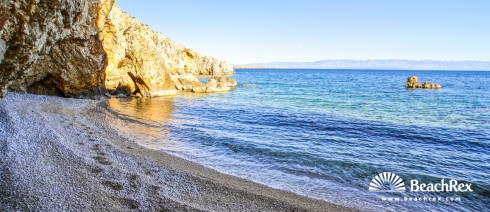 Croatie - Kvarner - Ile Cres -  Belej - Plage Koromačna