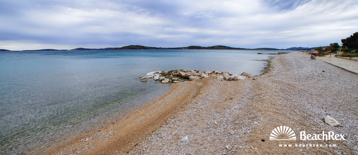 Croatia - Dalmatia  Šibenik -  Jadrija - Beach Jadrija