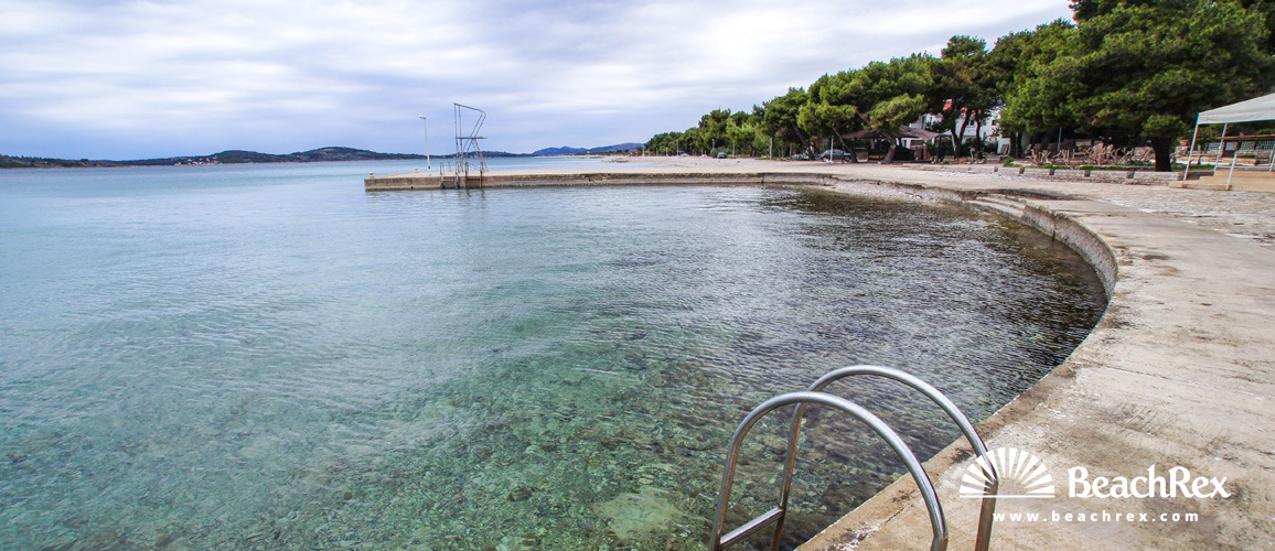 Croatia - Dalmatia  Šibenik -  Jadrija - Beach Jadrija