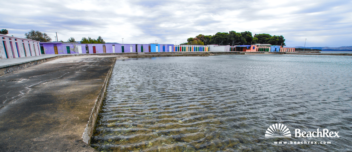 Croatia - Dalmatia  Šibenik -  Jadrija - Beach Jadrija