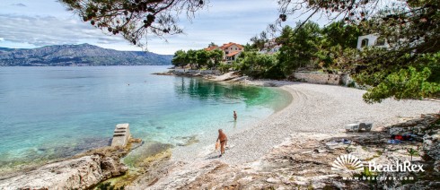 Croatia - Dalmatia  Split - Island Brač -  Postira - Beach Lozna mala