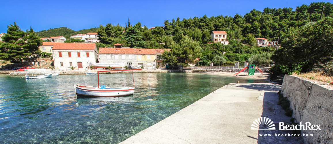 Croatia - Dalmatia  Dubrovnik - Island Korčula -  Brna - Beach Žal