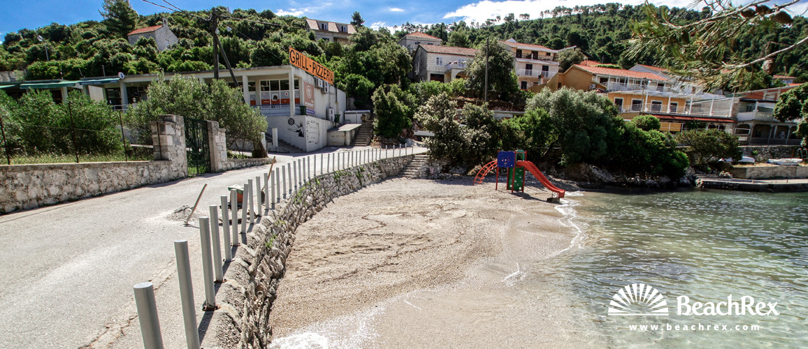 Croatia - Dalmatia  Dubrovnik - Island Korčula -  Brna - Beach Žal