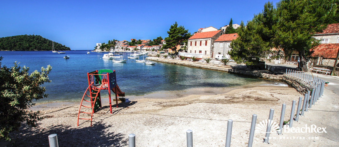 Croatia - Dalmatia  Dubrovnik - Island Korčula -  Brna - Beach Žal