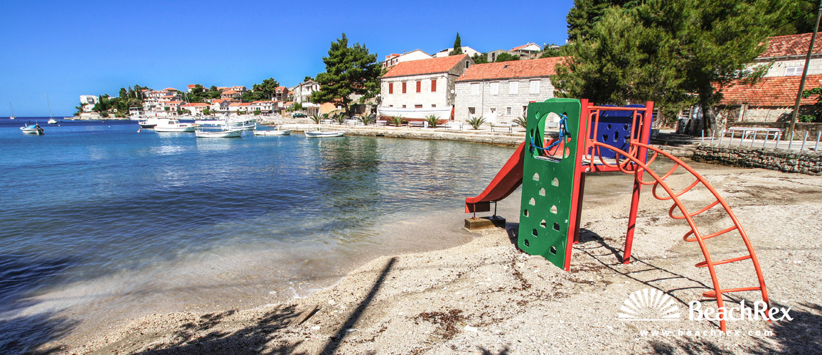 Croatia - Dalmatia  Dubrovnik - Island Korčula -  Brna - Beach Žal