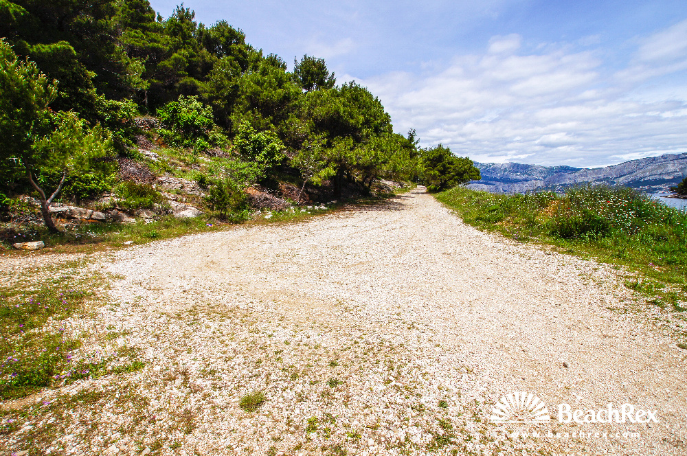 Croatia - Dalmatia  Split - Island Brač -  Postira - Beach Trstena