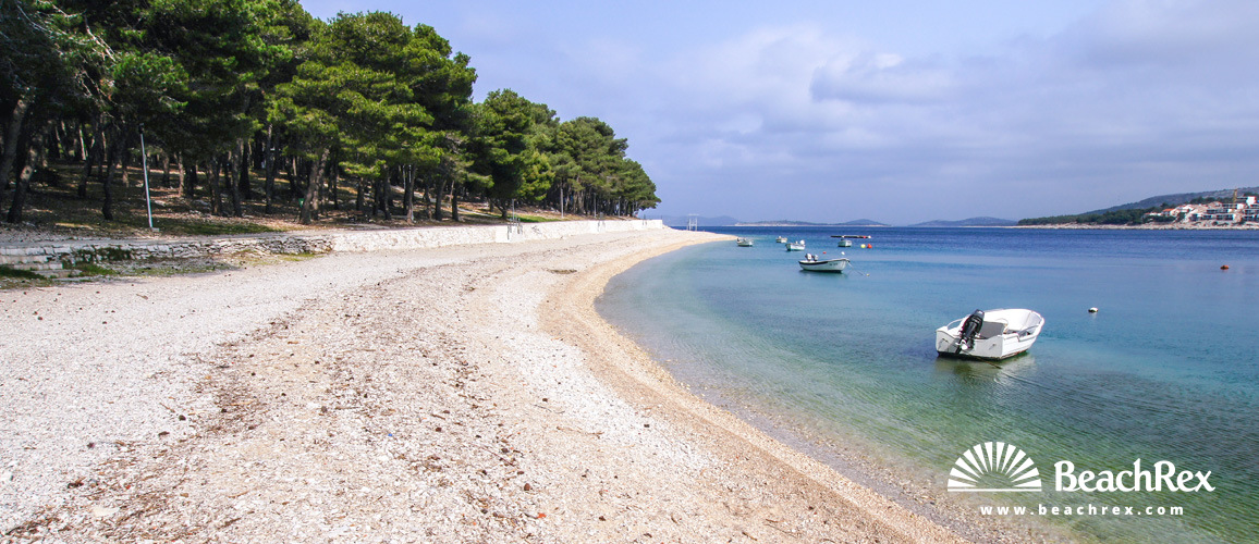 Croatia - Dalmatia  Šibenik -  Primošten - Gradska beach