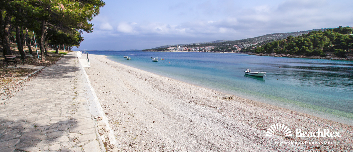 Croatia - Dalmatia  Šibenik -  Primošten - Gradska beach
