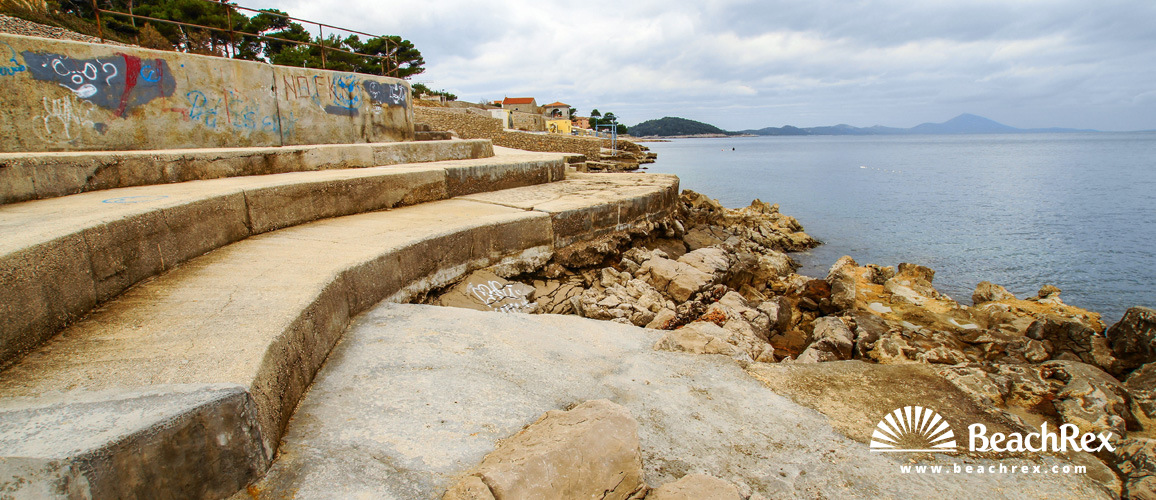 Croatia - Kvarner - Island Lošinj -  Veli Lošinj - Beach Zagrebačka