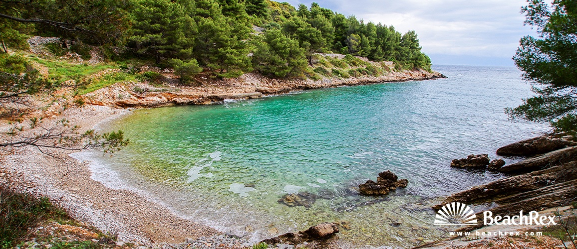 Croatia - Dalmatia  Split - Island Šolta -  Rogač - Beach Kašjun