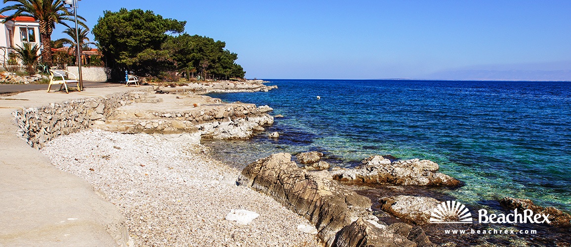 Croatia - Dalmatia  Zadar - Island Ugljan -  Ugljan - Beach Čeprljanda