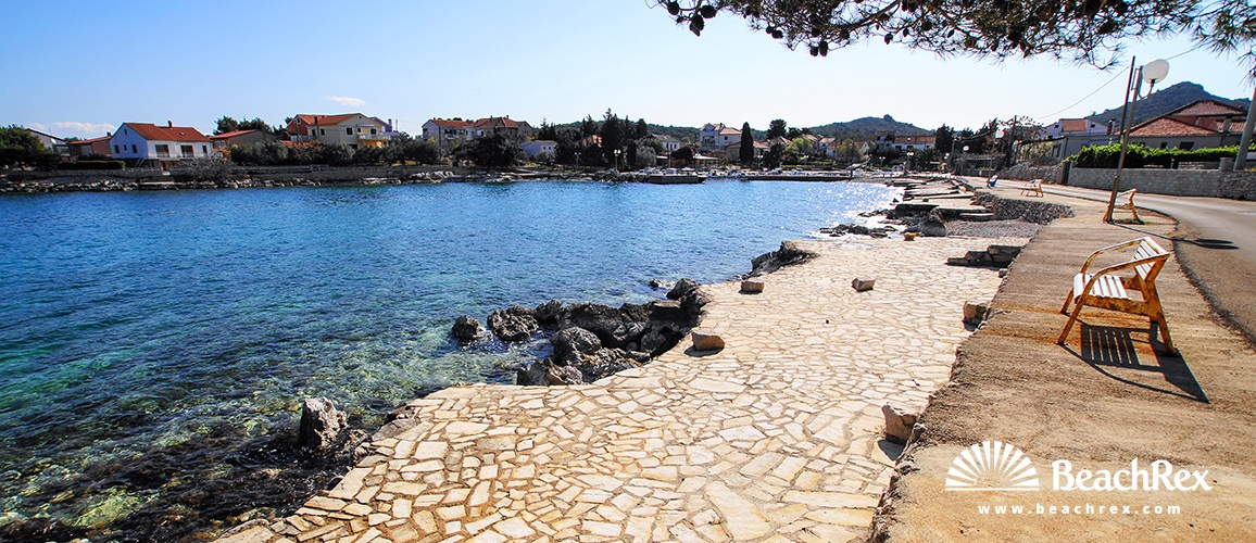 Croatia - Dalmatia  Zadar - Island Ugljan -  Ugljan - Beach Čeprljanda