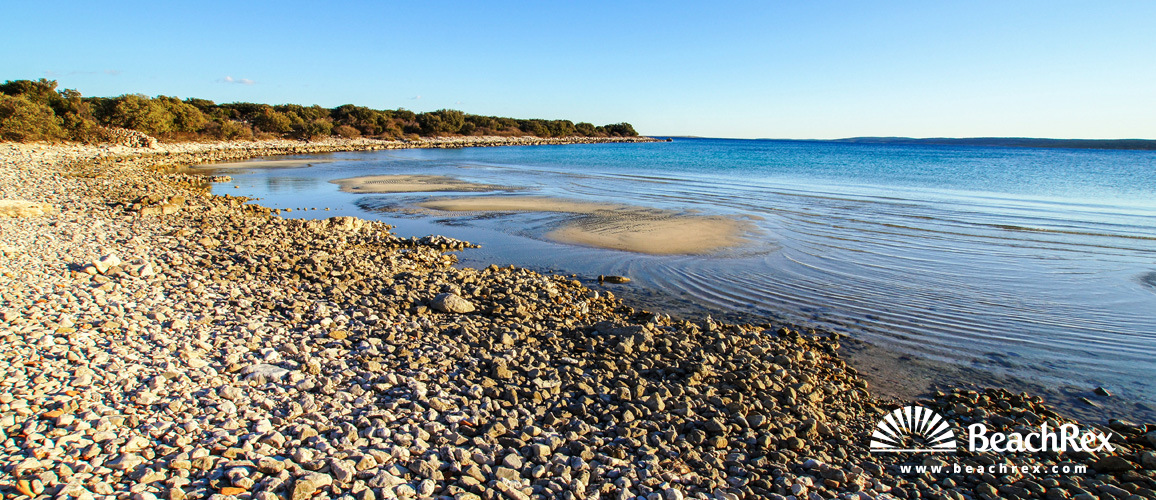 Croatie - Kvarner - Ile Cres -  Belej - Plage Meli