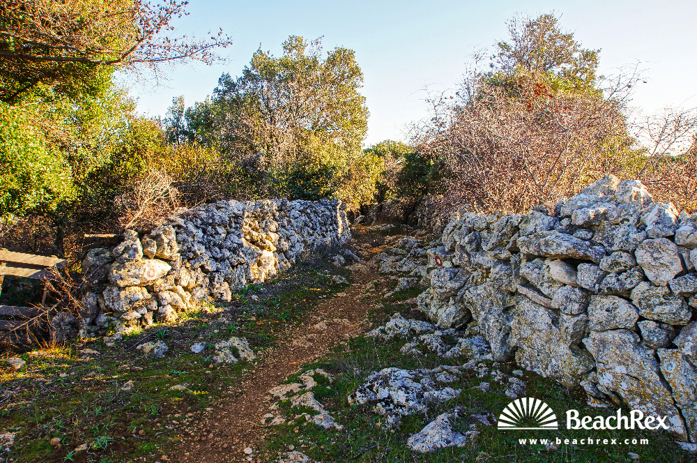 Croatie - Kvarner - Ile Cres -  Belej - Plage Meli