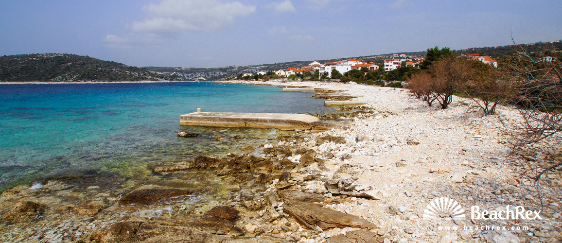 Croatia - Dalmatia  Split -  Sevid - Beach Sičenica