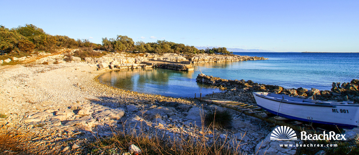 Croatie - Kvarner - Ile Cres -  Belej - Plage Lučica