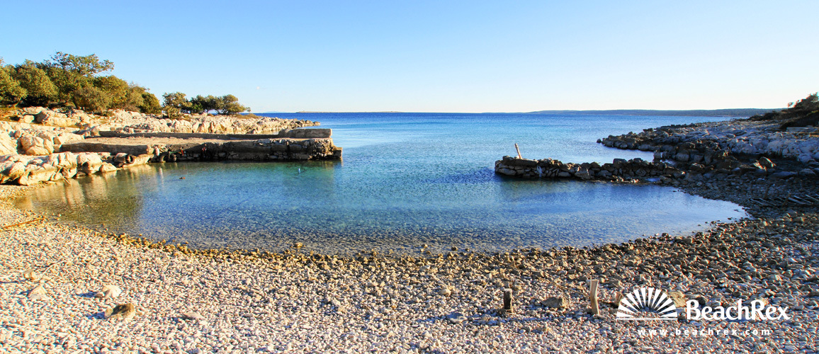 Croatie - Kvarner - Ile Cres -  Belej - Plage Lučica