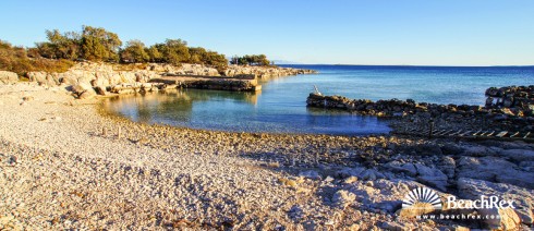 Croatie - Kvarner - Ile Cres -  Belej - Plage Lučica