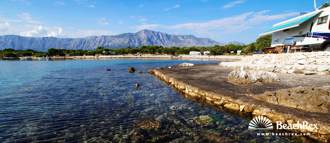 Croatia - Dalmatia  Split - Island Hvar -  Sućuraj - Beach Mlaska