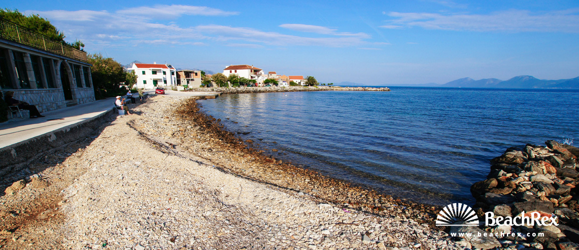 Croatia - Dalmatia  Split - Island Hvar -  Sućuraj - Beach Česminica