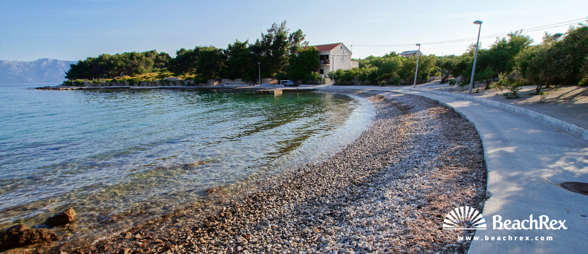 Croatia - Dalmatia  Split - Island Hvar -  Sućuraj - Beach Česminica