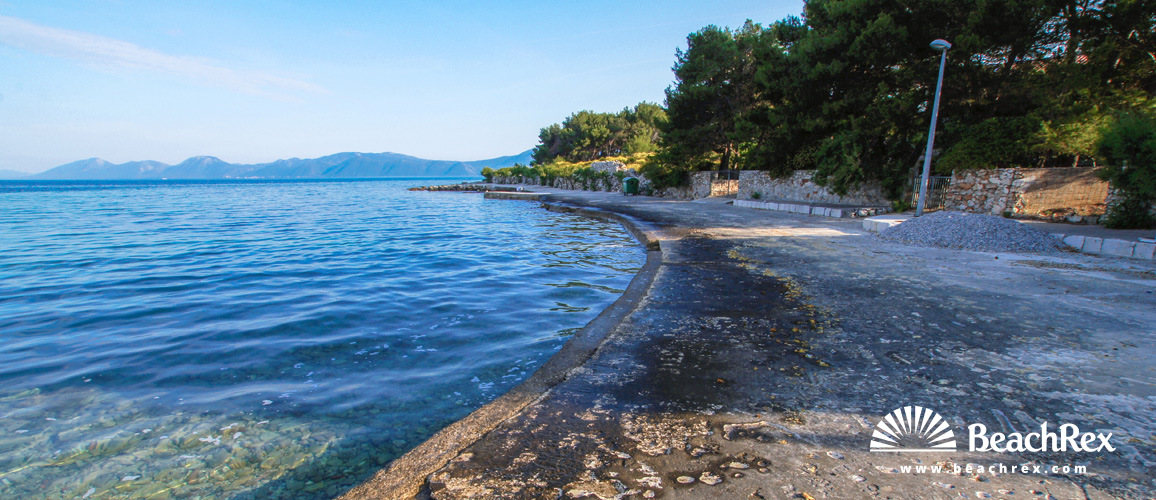 Croatia - Dalmatia  Split - Island Hvar -  Sućuraj - Beach Česminica
