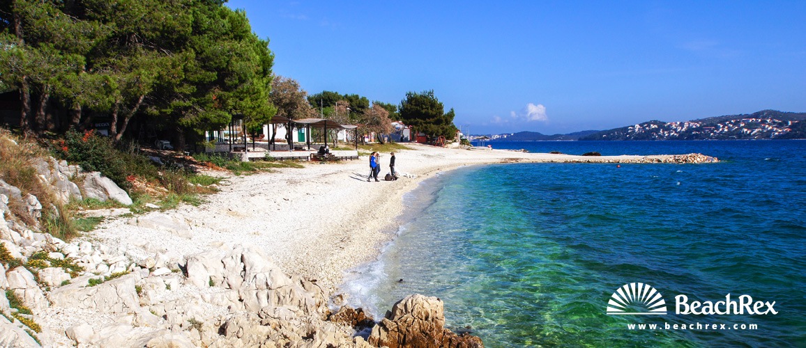 Croatia - Dalmatia  Split -  Seget Donji - Beach Medena