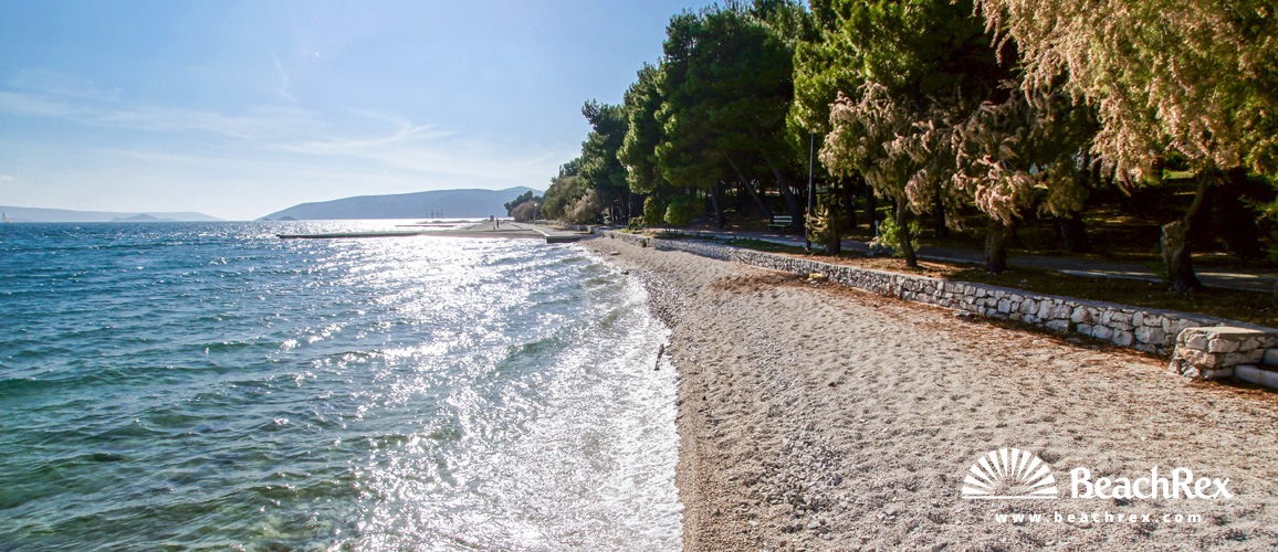 Croatia - Dalmatia  Split -  Seget Donji - Beach Medena