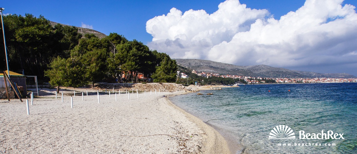 Croatia - Dalmatia  Split -  Seget Donji - Beach Medena