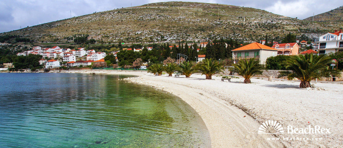 Croatia - Dalmatia  Split -  Seget Donji - Beach Seget