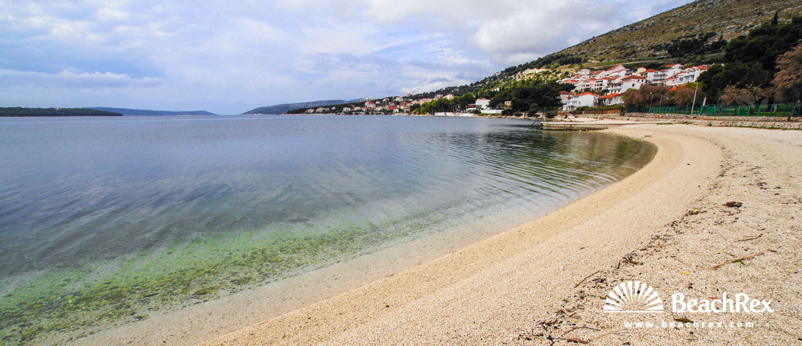 Croatia - Dalmatia  Split -  Seget Donji - Beach Seget