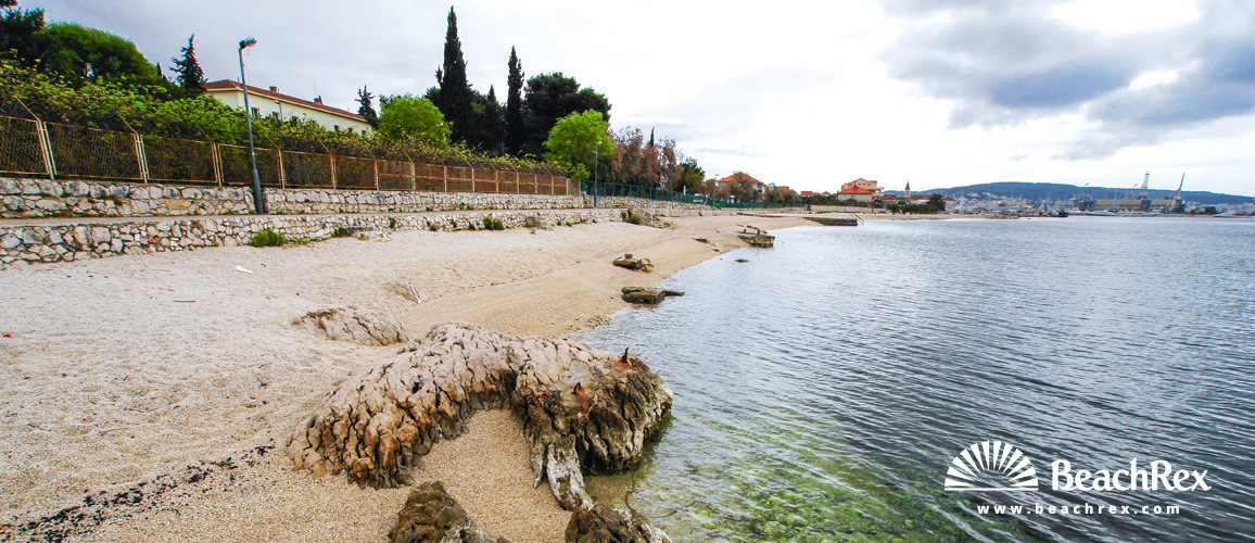 Croatia - Dalmatia  Split -  Seget Donji - Beach Seget
