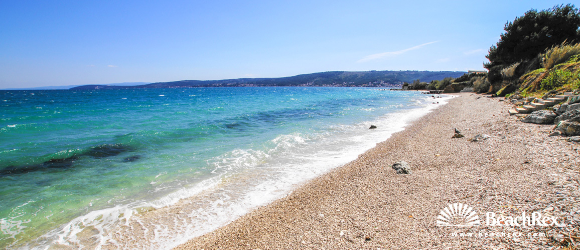 Croatia - Dalmatia  Split -  Kaštel Štafilić - Beach Hrvatica