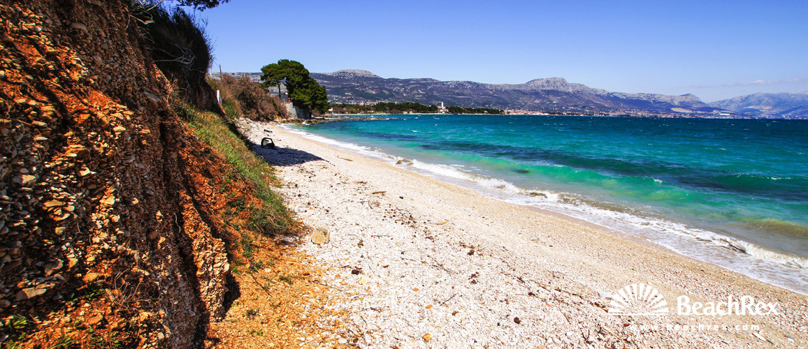 Croatia - Dalmatia  Split -  Kaštel Štafilić - Beach Hrvatica