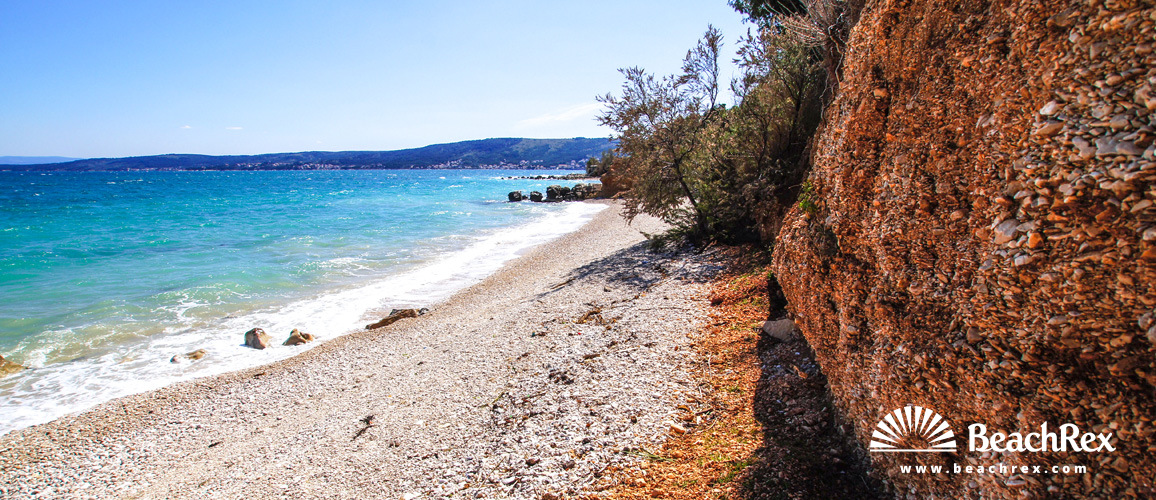 Croatia - Dalmatia  Split -  Kaštel Štafilić - Beach Hrvatica