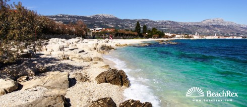 Croatia - Dalmatia  Split -  Kaštel Štafilić - Beach Bile