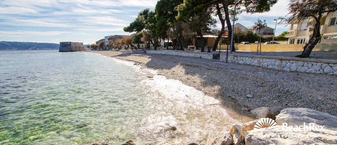 Croatia - Dalmatia  Split -  Kaštel Štafilić - Beach Gabine