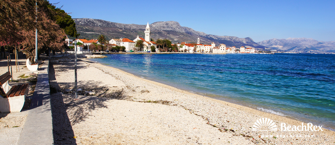 Croatia - Dalmatia  Split -  Kaštel Štafilić - Beach Gabine
