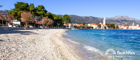 Croatia - Dalmatia  Split -  Kaštel Štafilić - Beach Gabine