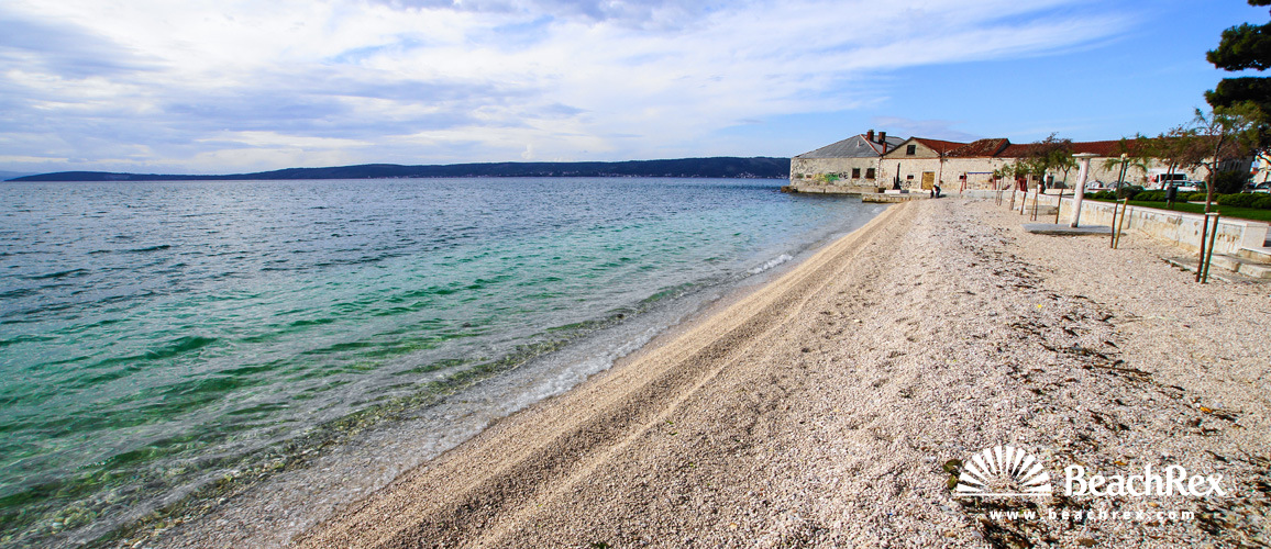 Croatia - Dalmatia  Split -  Kaštel Stari - Beach Dardin