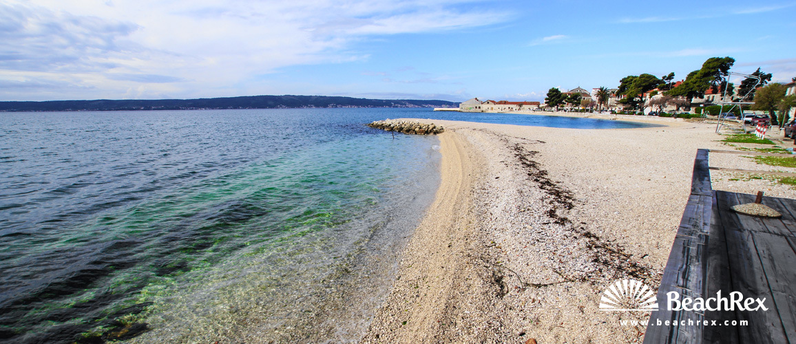 Croatia - Dalmatia  Split -  Kaštel Stari - Beach Dardin