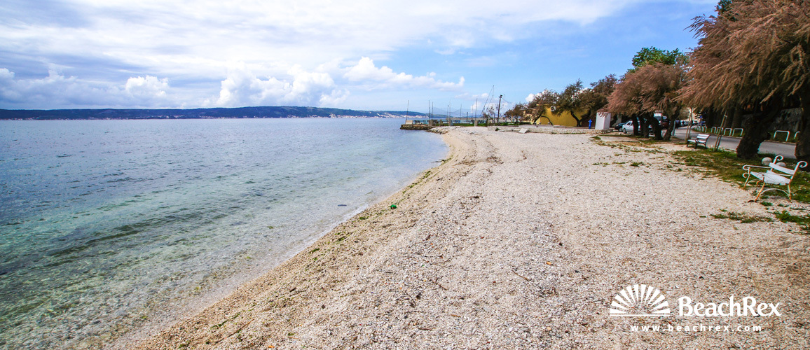 Croatia - Dalmatia  Split -  Kaštel Lukšić - Beach Ostrog