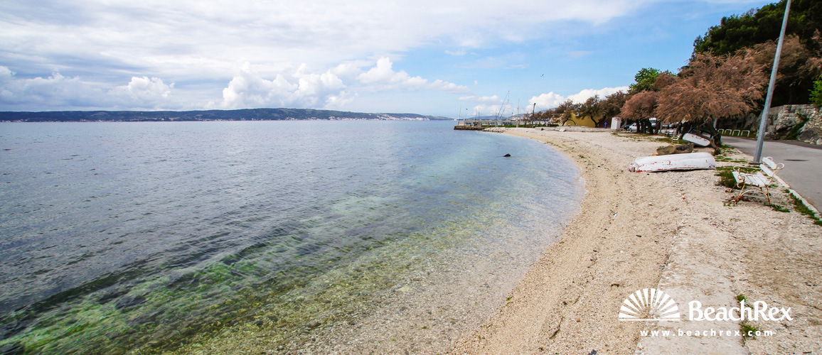 Croatia - Dalmatia  Split -  Kaštel Lukšić - Beach Ostrog