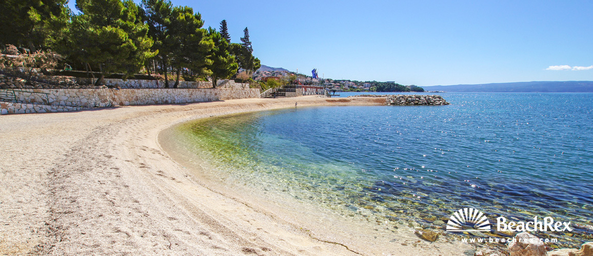 Croatia - Dalmatia  Split -  Stobreč - Beach Stobreč