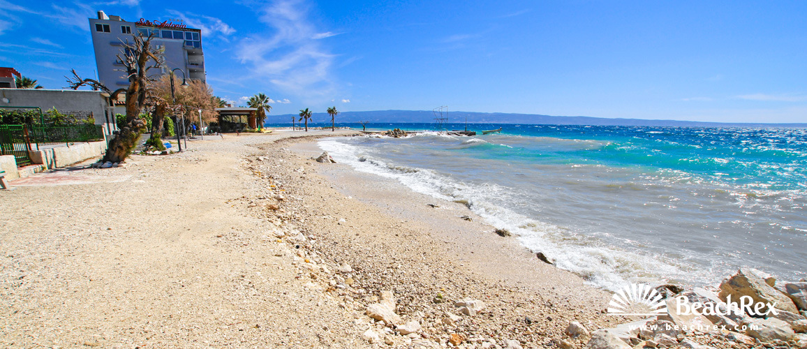 Croatia - Dalmatia  Split -  Podstrana - Beach Grljevac