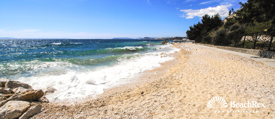 Croatia - Dalmatia  Split -  Podstrana - Beach Grljevac